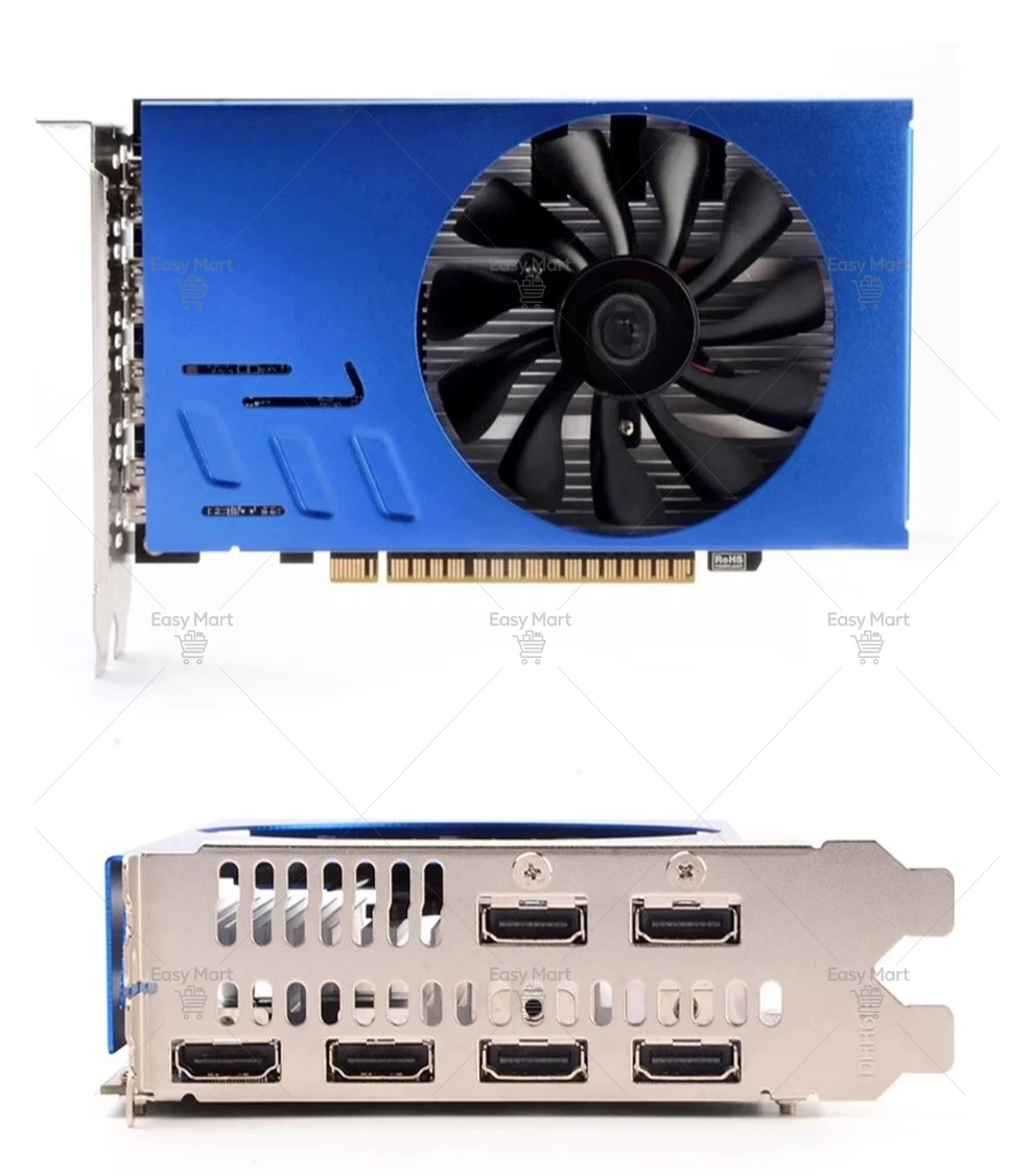Multi-Screen Graphics Card 6 Screens 6 Ports Lock Screen Stock Futures Splicing Fusion