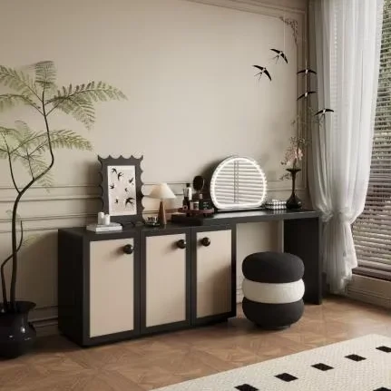 

#￥2025 Cheap Price High-Grade Dressers With Lighted Makeup Table With Mirror and 9 Drawers Dresser Table for Dressing