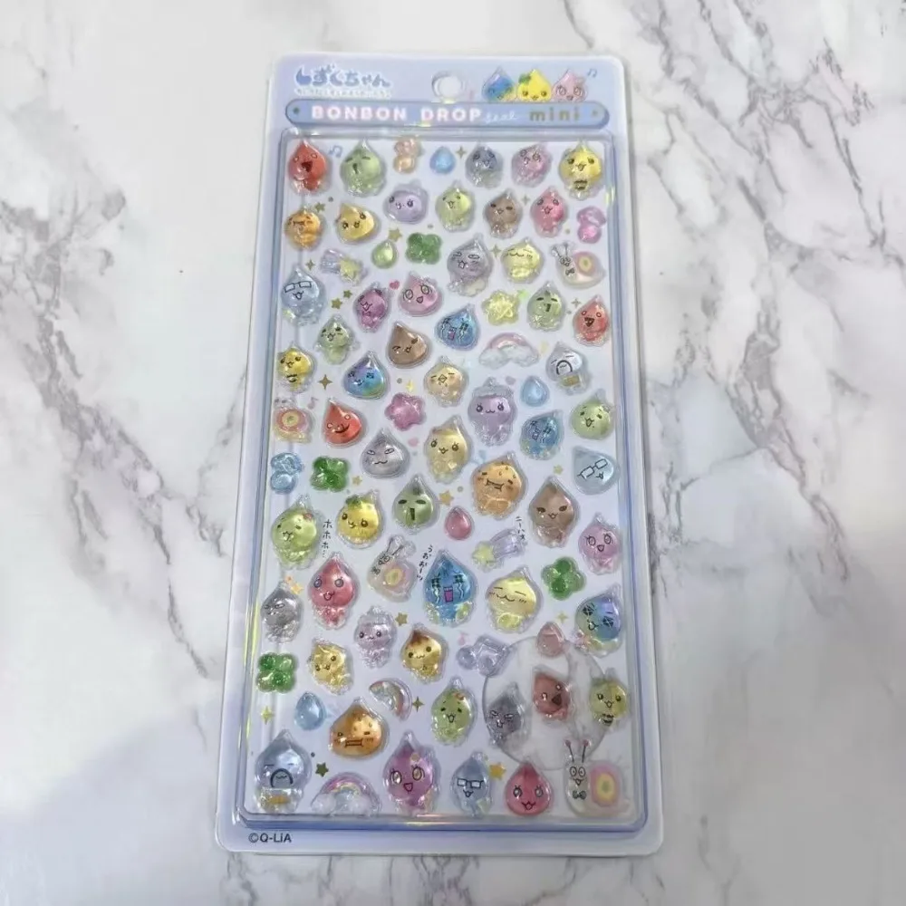 Kawaii Tamagotchi Stickers Cartoon Creative Peripheral Phone Case Transparent Sticker Hand Account Material Friend Birthday Gift image 3