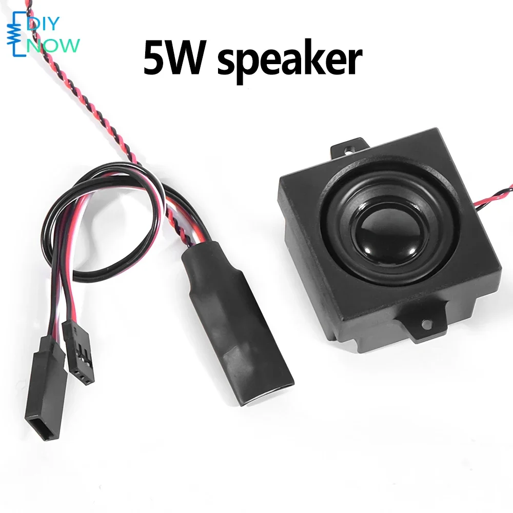 RC Diesel Engine Sound Module 5W Speaker for Remote Control Vehicles DC 3.6-8V Simulation Diesel Engine Sound Effect Module