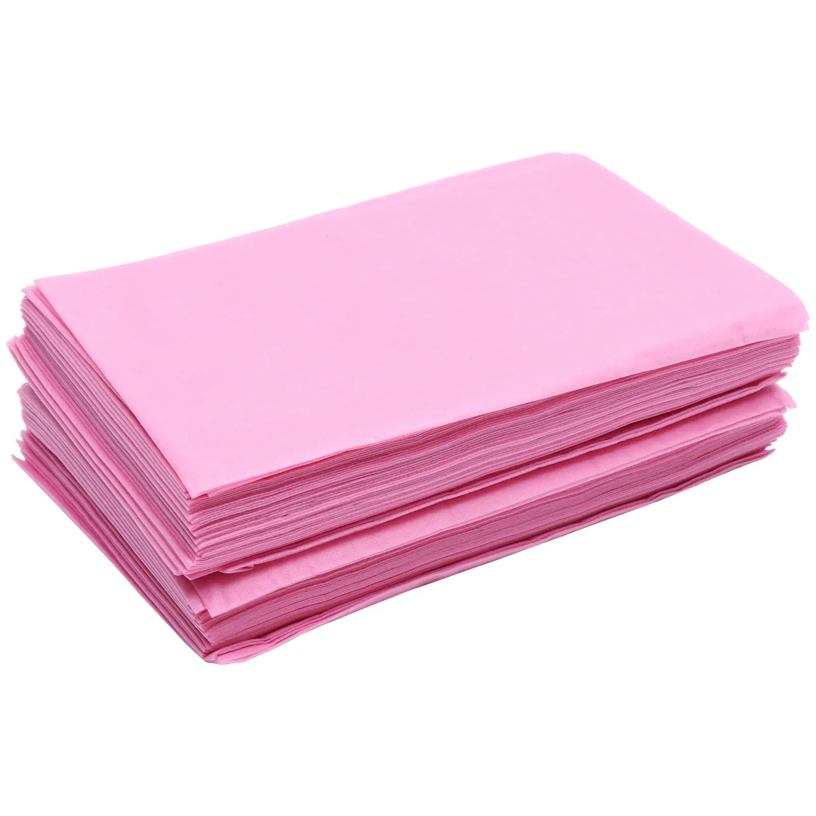 20Pcs Disposable Non-Woven Bed Sheets Single-Folded Sweat-Absorbing Non-Balling Portable for Spa Massage Salons Hospitals
