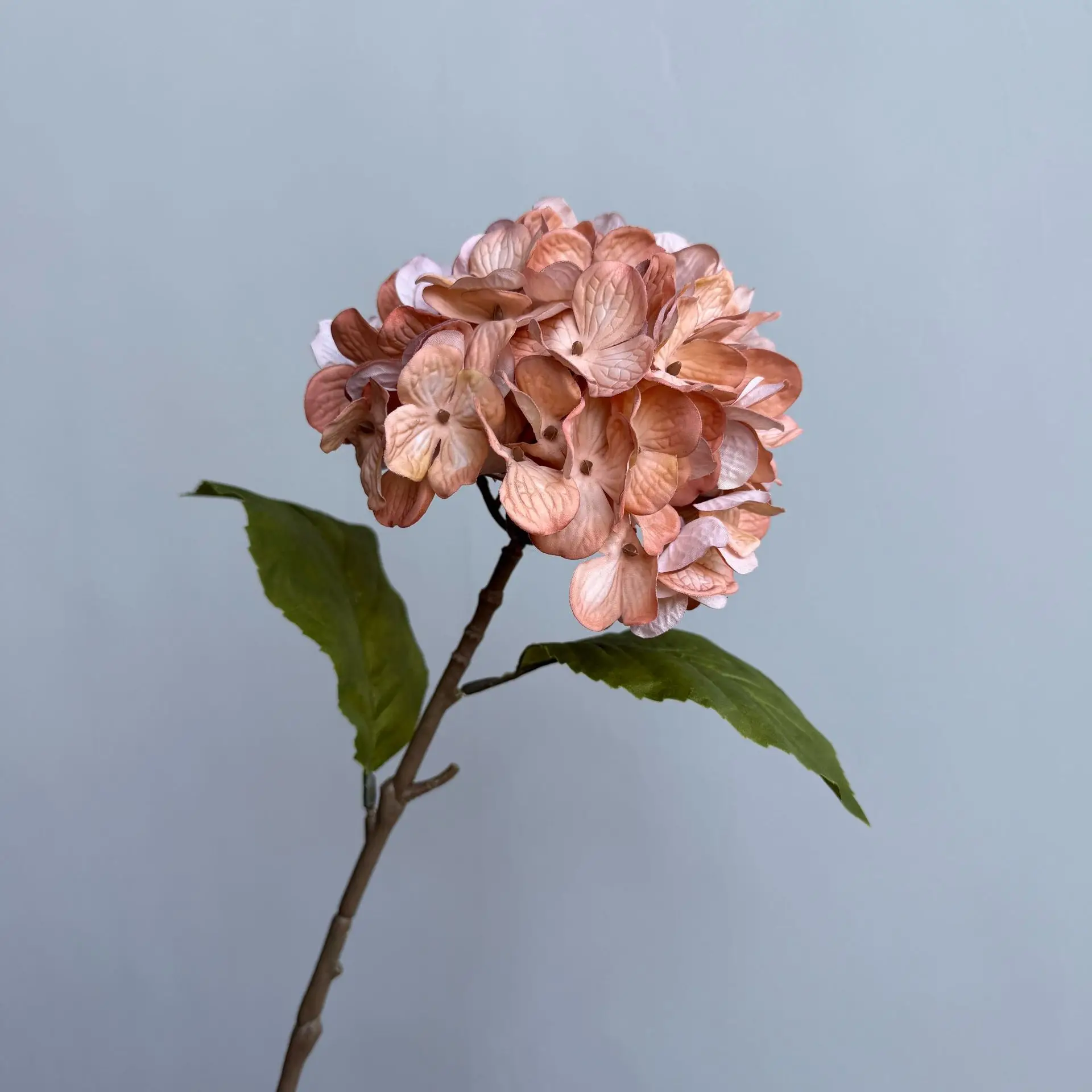 3 Stück Künstliche Hortensien mit Echtem Touch für Heimdekoration, Herbst-Hortensien, Hochzeitsblumenarrangements, Party-Tischdekoration – Detail 13