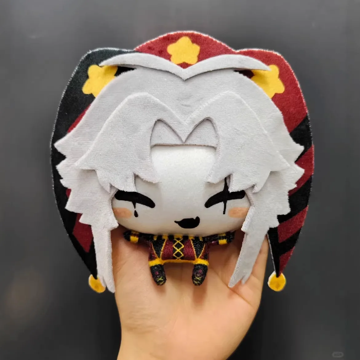 Game The Freak Circus Pierrot Plush Toys Cosplay Stuffed Doll Cotton Figure Soft Plushies Carnival Accessories Halloween Prop