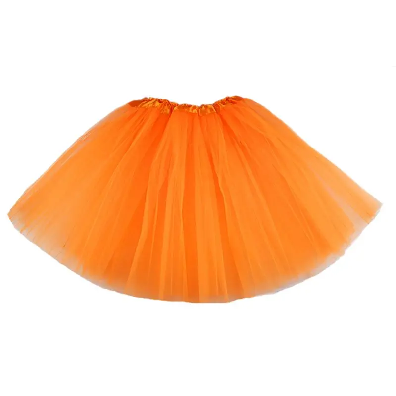 Women Skirt Layered Organza Lace Mini Skirts High Waist Ballet Tulle Skirt N7YF
