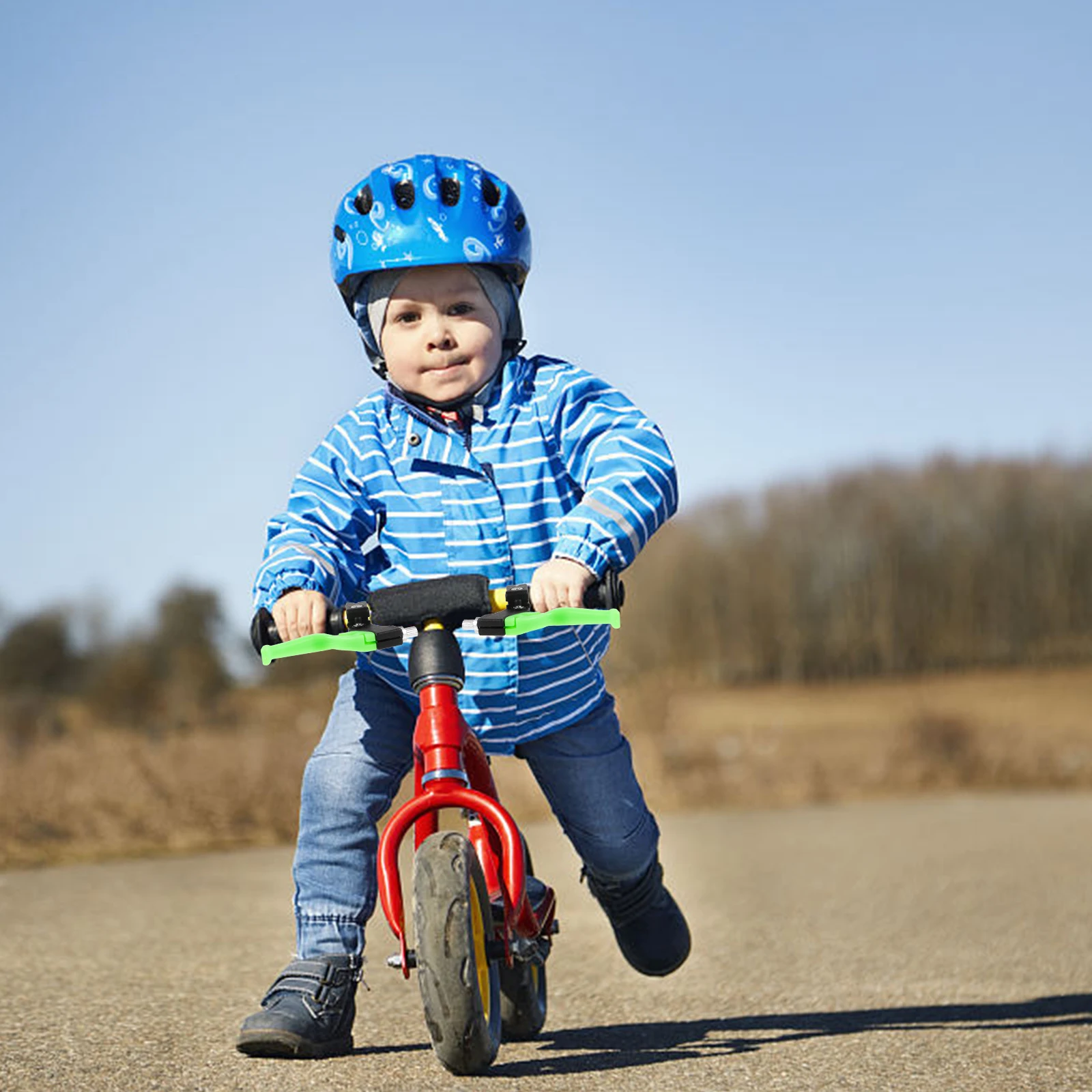 2Pairs Metal Bike Brake Levers Lightweight Durable Practical Safety Cycling Accessory Bike Brake Levers Braking Part