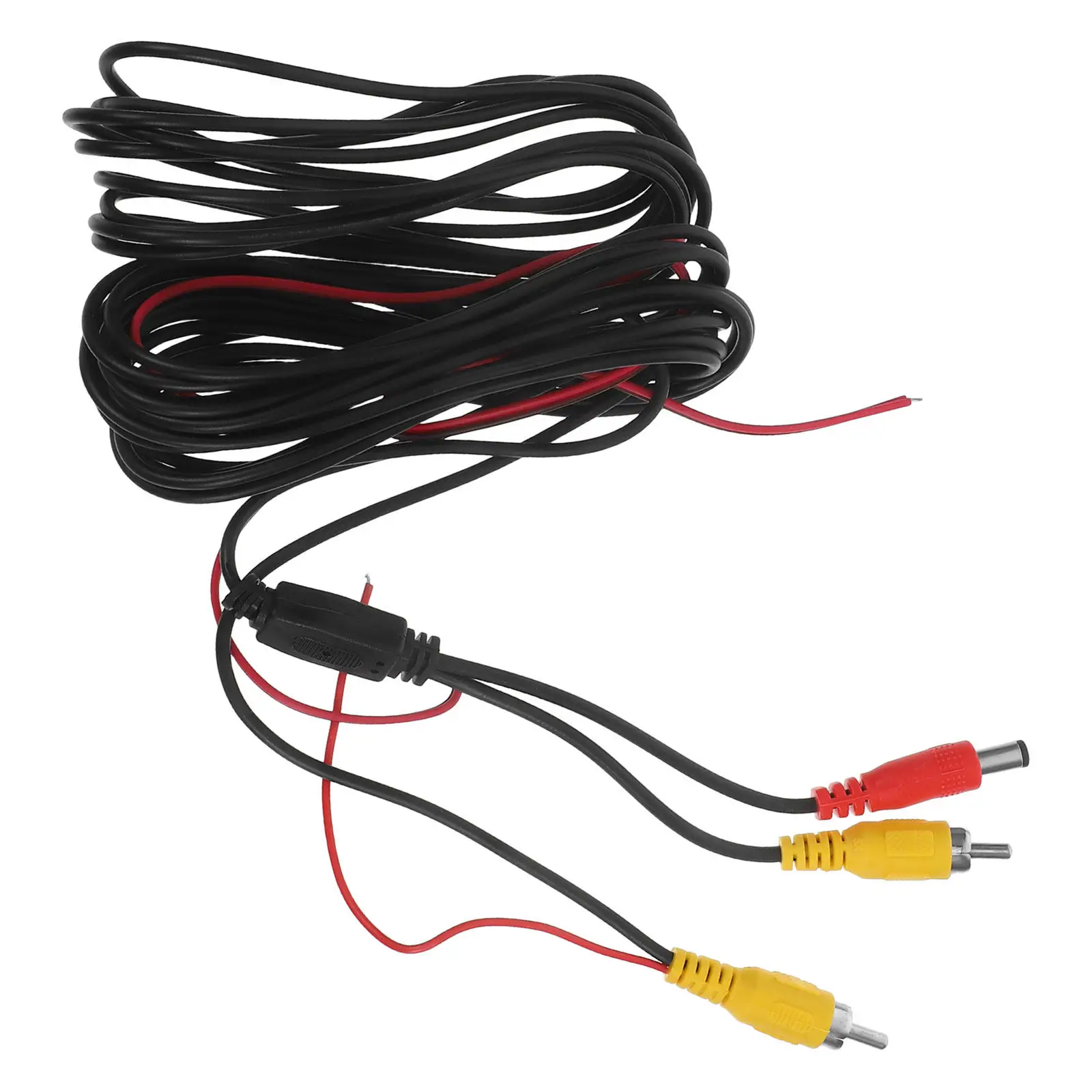 6M Av Parking Image Cable for Backup Camera Power and Video Integration Crystal Clear Rearview Imaging Simplified Installation