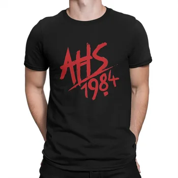 남성용 하라주쿠 AHS 1984 로고 티셔츠, 비온스 크루넥 반팔 원단 티셔츠, 유머 하이 퀄리티 생일 선물, 여름 
