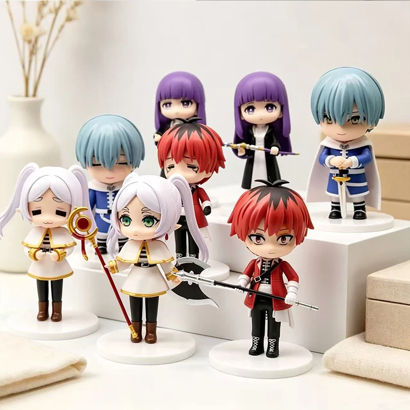 10cm Frieren Beyond Journey's End Anime-Figuren Frieren Himmel Actionfigur Jungen Geschenk Sammlerstück Modell Spielzeug