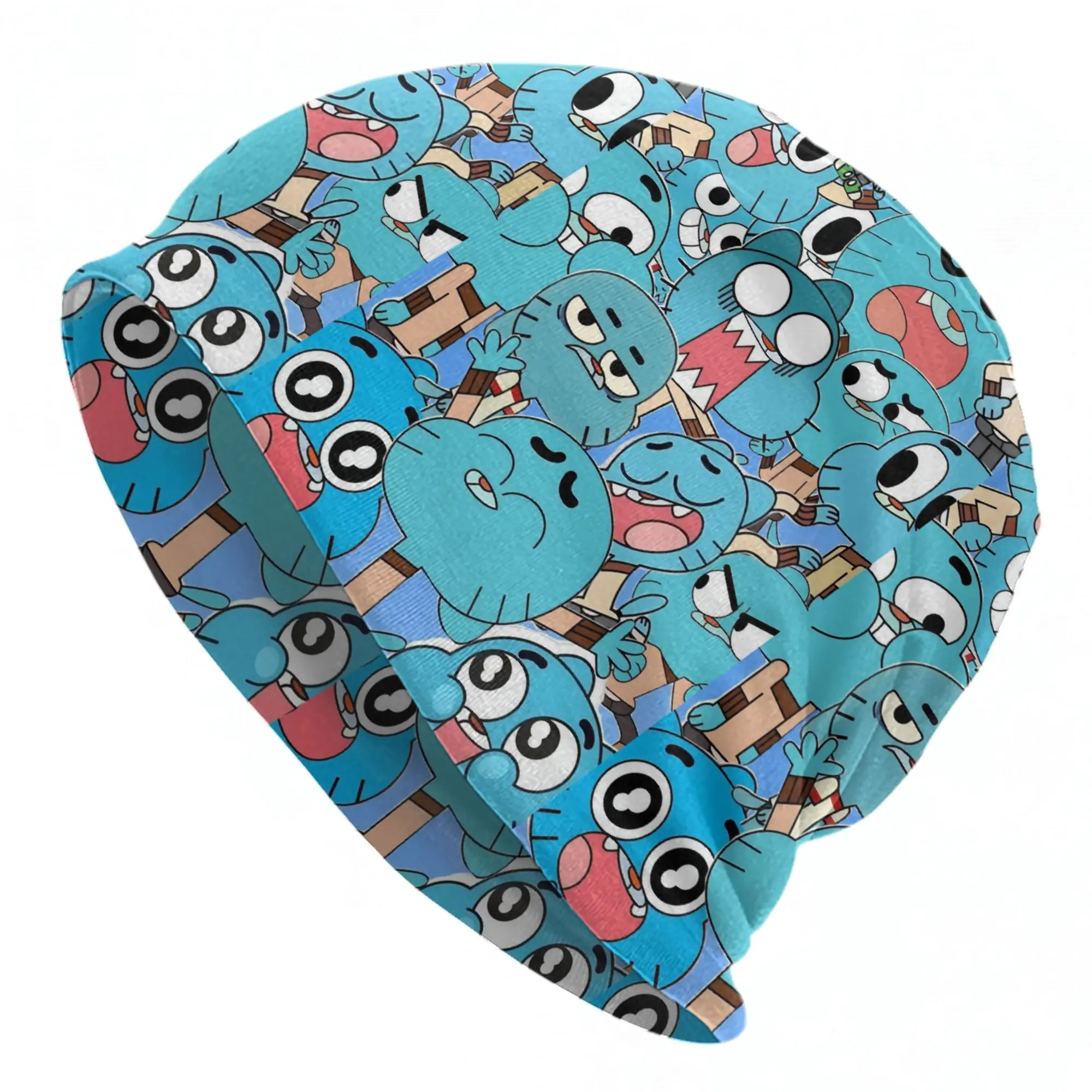 Amazings Gumballs Bonnet Hats Vintage Outdoor Skullies Beanies Hat Cartoon for Men Women Spring Dual-use Caps
