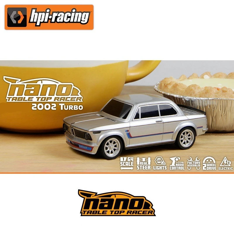 

Радиоуправляемая мини-машинка HPI Nano TTR Simulation 1/64, электрическая, 161400 161401, удобная портативная настольная модель