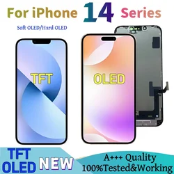 New TFT OLED LCFor iPhone 14 Pro Max 14Plus Display Incell 3D Touch Screen True Tone With bracket Digitizer Replacement Assembly