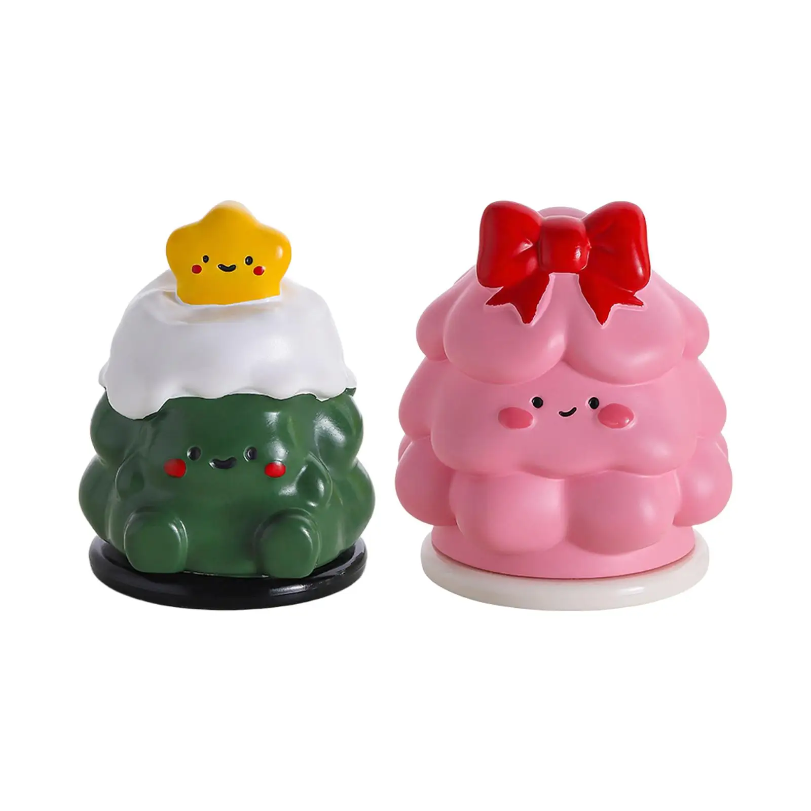 Simple Toothpick Dispenser Christmas Tree Design Kitchenware Storage Box for Festive Living Room Decor