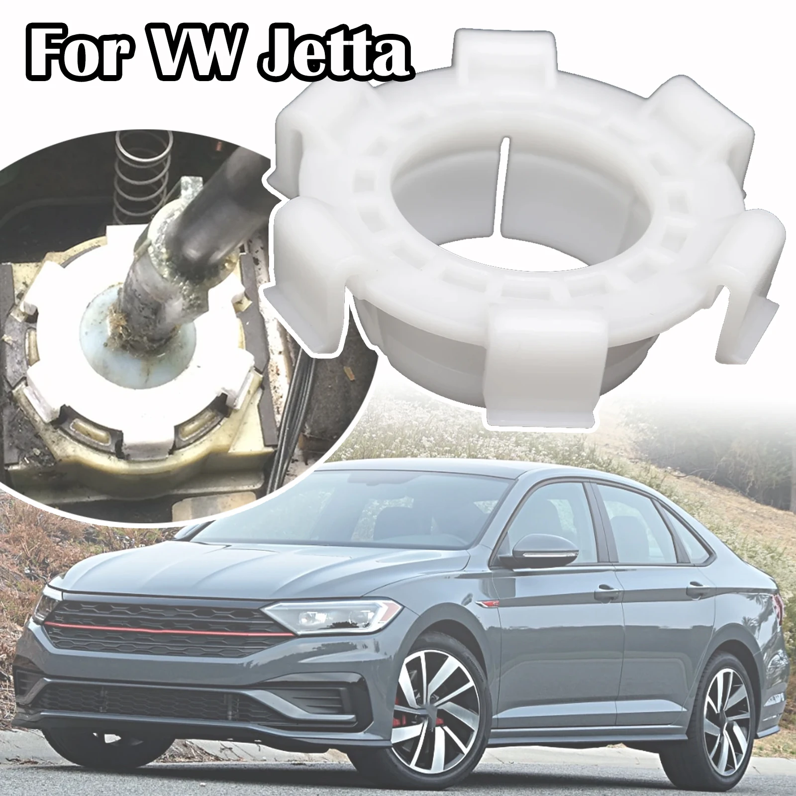 

For VW Jetta Bora 1J Car Gear Linkage Selector Shell Shift Rod Lever Bushing Socket Fix 2005 2004 2003 2002 2001 2000 1999 1998