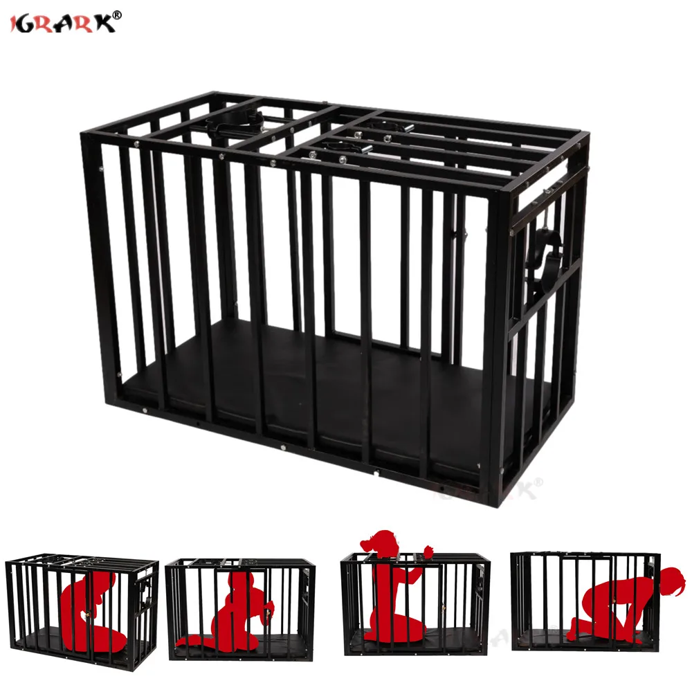 3 Size Large Love Cage BDSM Bondage Box Training Tool Sex Toys for Women Men Adult Couple Games Couples 18+ Sextoy