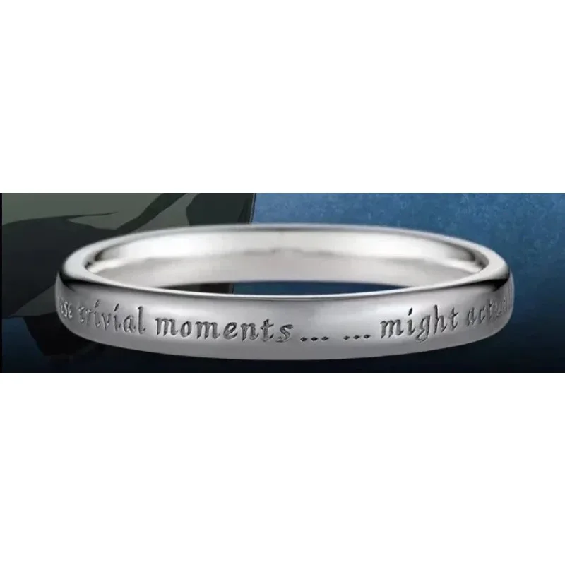 Eren Jaeger Mikasa Ackerman Armin Arlert Popular Anime Peripheral Character Rings with The Same Style Comic Exhibition Gifts