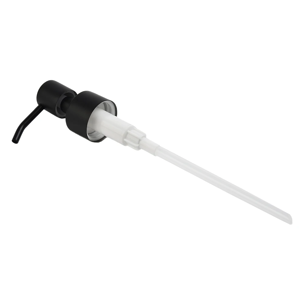 

Сменная насадка для дозатора мыла из нержавеющей стали с резьбой 28/400 и выдающимся на 11 см шлангом