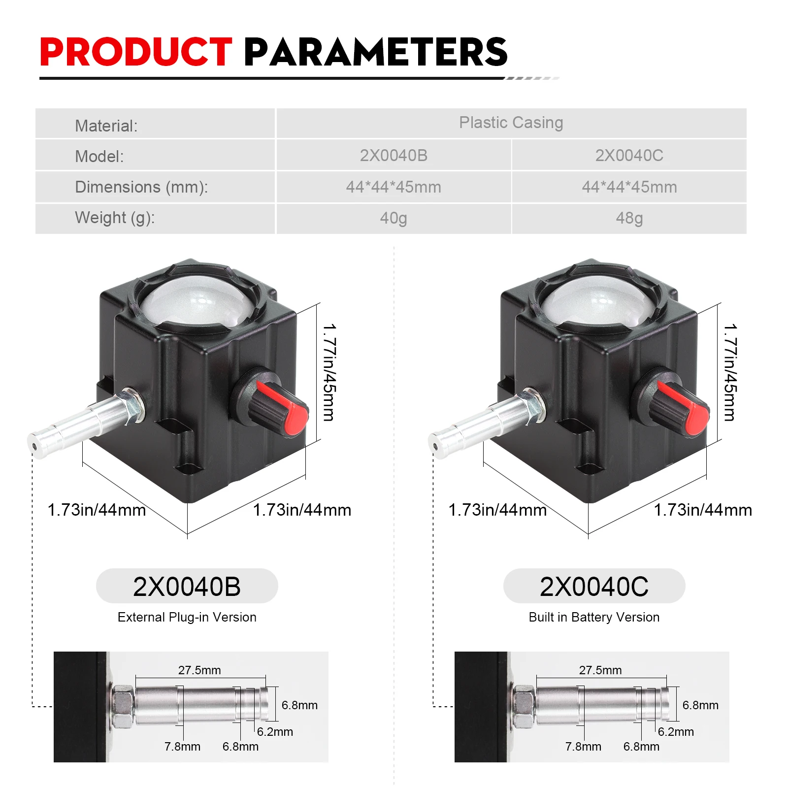 Datyson Professional Microscope Accessories LED Fill Light White Light Illumination Light Source