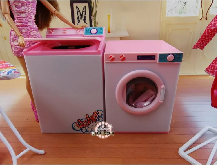baby toys doll accessories house furniture Girl birthday gift plastic Play Set dry cleaners Laundry Center for 30 cm doll