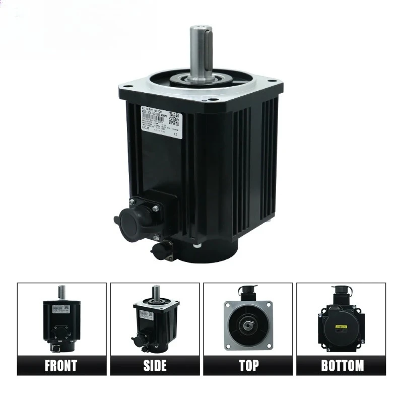 2.3kw EtherCAT Servo Motor Kit 14.6N 1500rpm 220V 17bit Absolute Encoder Servo motor+ECX-30EL23 Driver For CNC Engraver