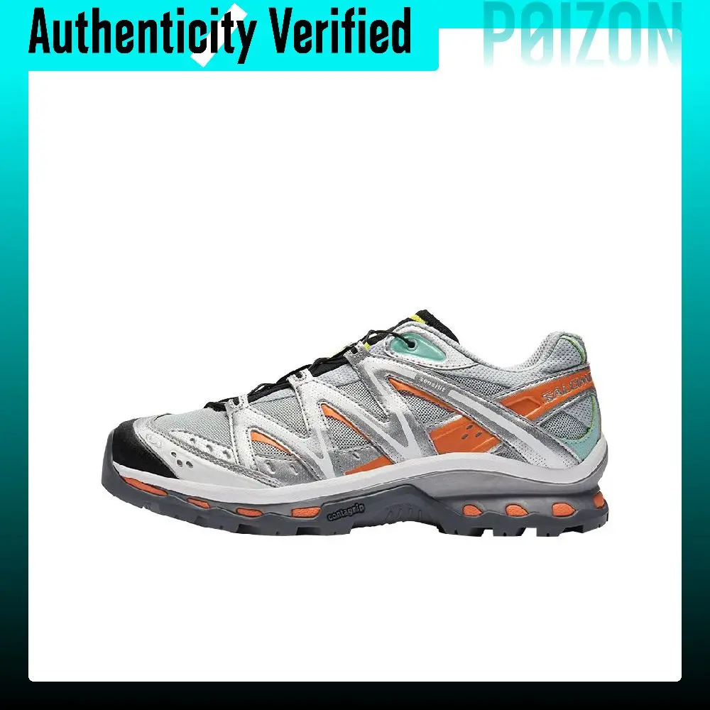 SALOMON XT Quest Versatile Slip Resistant Abrasion Resistant Low top Outdoor Shoes Unisex Pearl Gray Blue L47164400