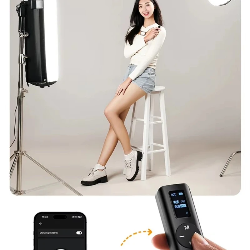Inflatable air two-color 2700-6500K Light Emitting Diode filling light application Remote video photography