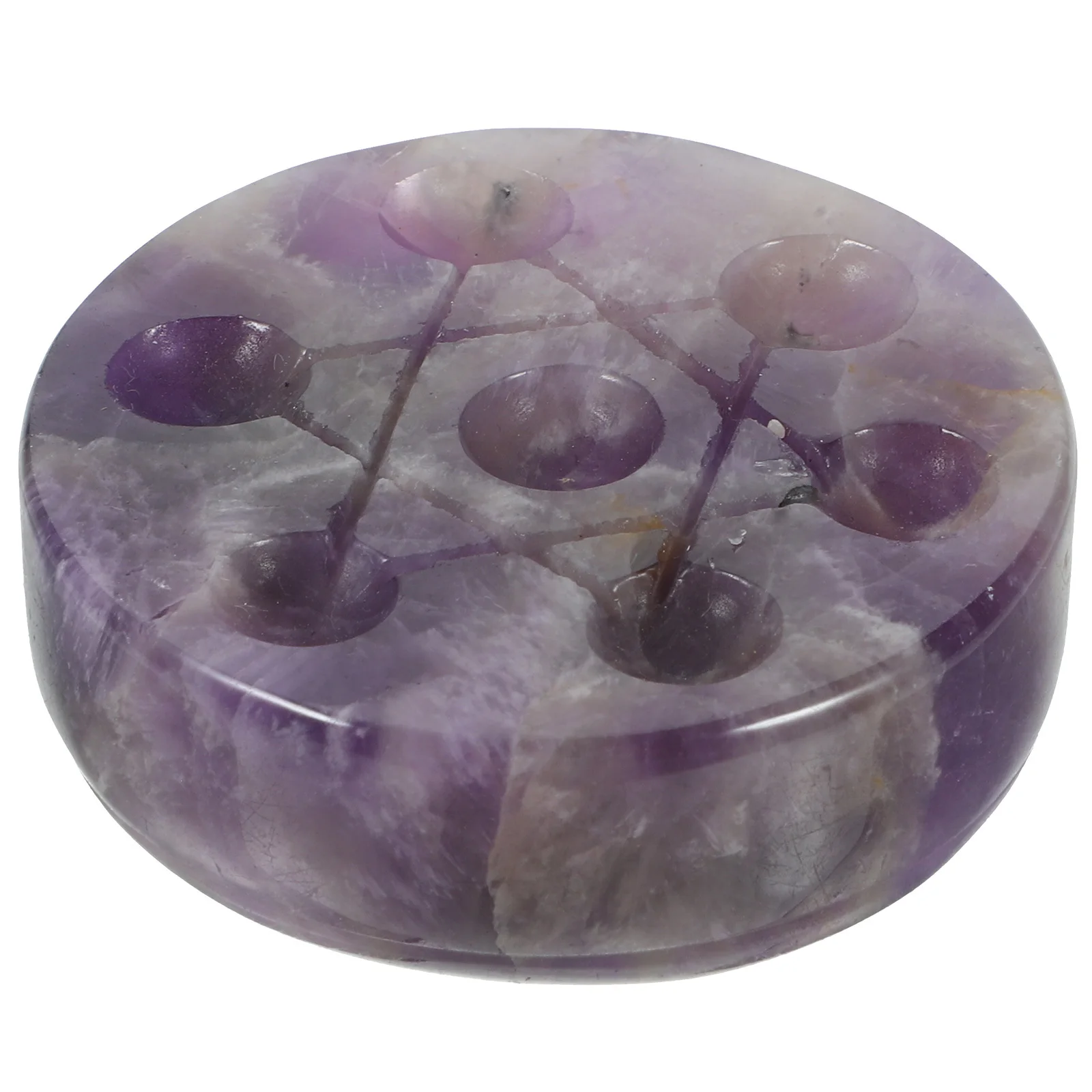 

Crystal Stone Display Stand Decorative Tray 5-6cm Crystal Sphere Balls Base Elegant Desktop Organizer Sphere Ball Stand