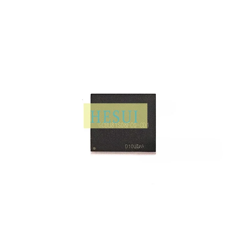Used&Not NEW&Send after Measure GCBU81S08FC0-CD1 flash hard disk eMMC memory chip IC 0-10