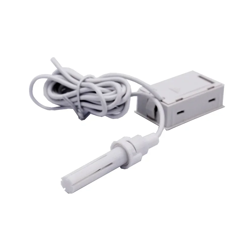 مقياس درجة الحرارة والرطوبة الرقمي LCD داخلي مريح أدوات قياس الرطوبة مع مسبار خارجي