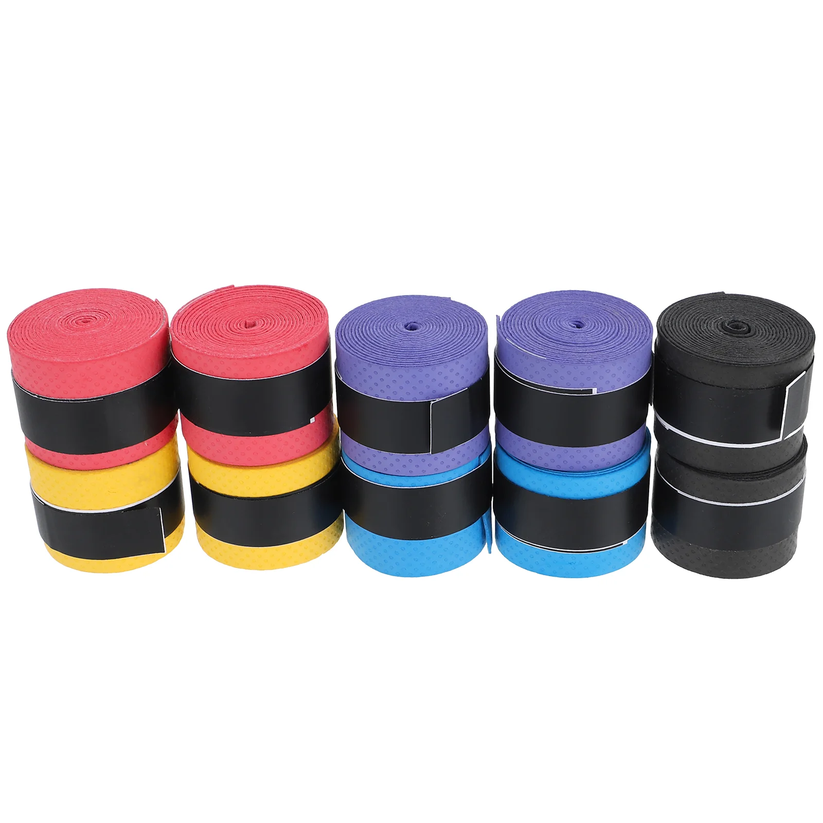 10 Pcs Anti-slip Belt for Drum Sticks Squash Grip Tape DIY Supplies Twine Tennis Belts Water Viscous Pu Sweat