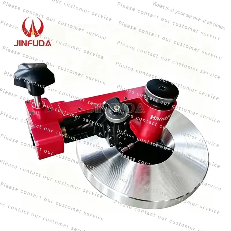 MFC350 Light Manual Flange Lathe Suitable for Narrow Space Pipeline Construction and Flange Resurfacing Flange Facing Machine