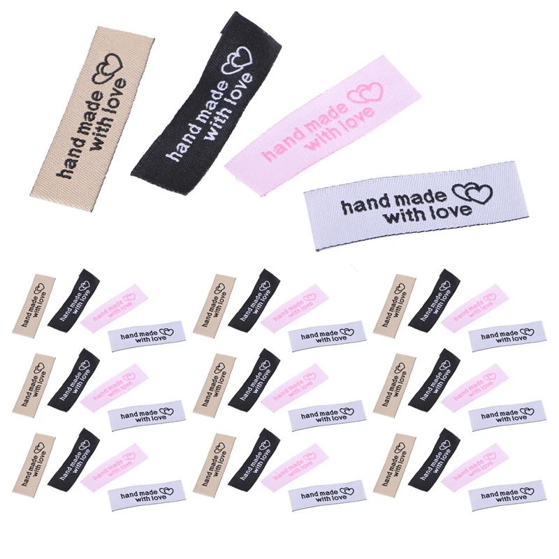 ملصقات خياطة يدوية متشابكة على شكل قلب ، علامات شخصية ، ملصقات خياطة على ملصقات الملابس ، جديدة ، ، من من من من من من من من