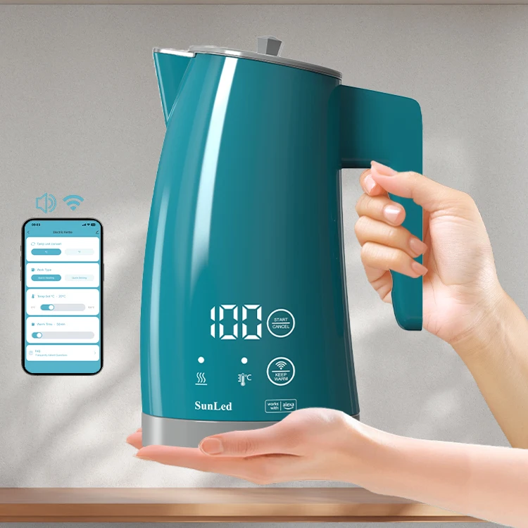 

Sunled High End Design Умная бытовая техника Бытовой портативный электрический чайник без BPA с контролем температуры