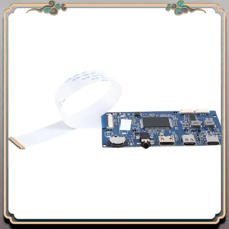 

Durable Portable LCD Monitor Driver Laptop LCD Driver 30Pin EDP LCD Panel Controller DMI-Compatible TYPE-C LCD Driver 1920X1080