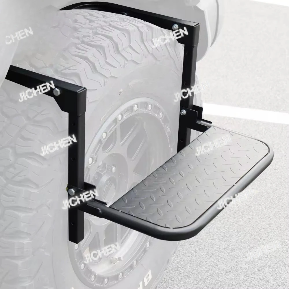 

Ступеньки для шин JC, подходят для автомобильных внедорожников и других шин, регулируемые, складные педали, лестница для восхождения, лестница для восхождения