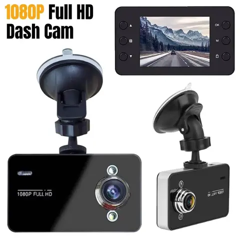 1080P 풀 HD 자동차 DVR 대시 캠 자동차 루프 녹화 차량 운전 레코더 야간 투시경 지원 TF 32G 140도 시야각
