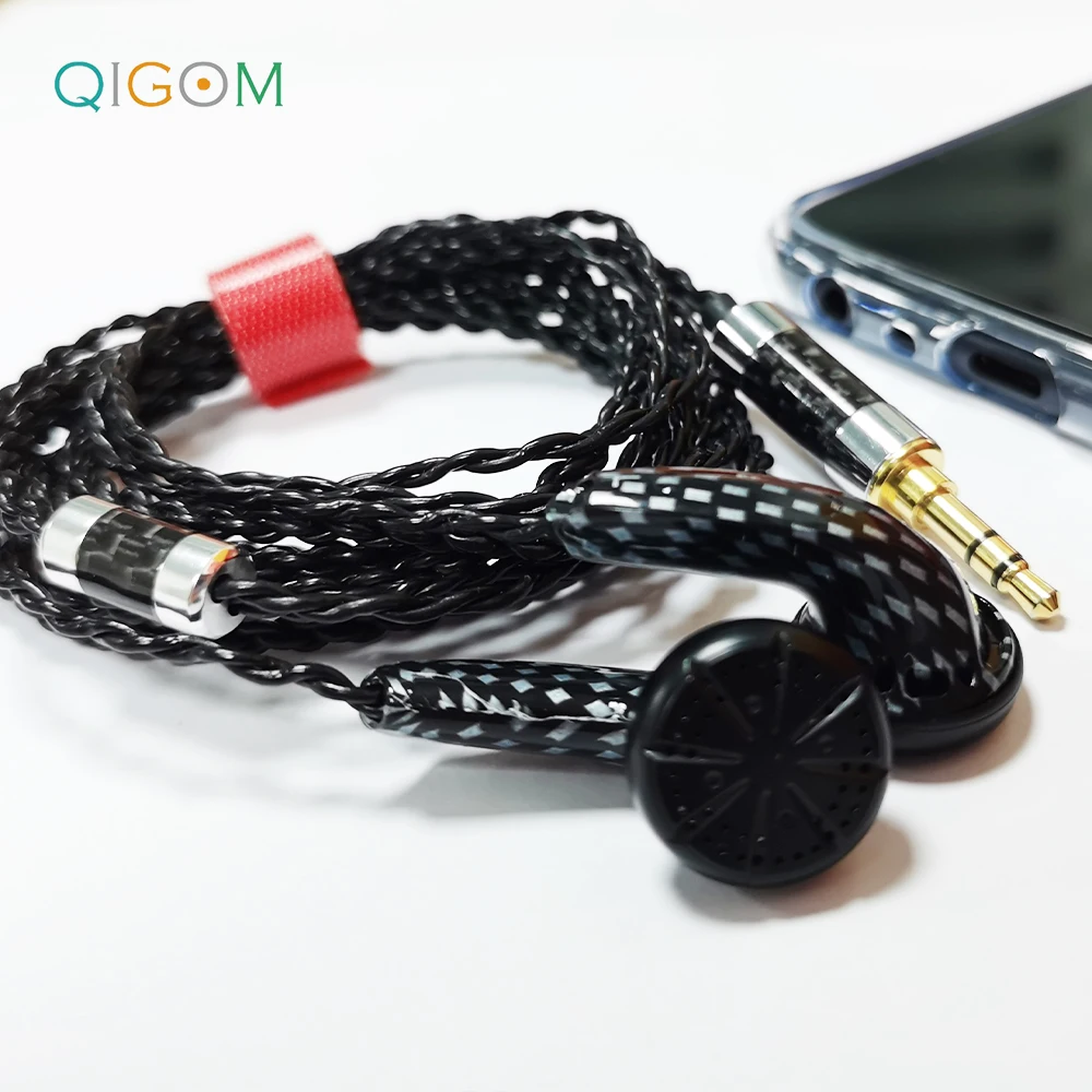 QIGOM Low Impedance New Design Speaker Mobile Earphones For Pop Music