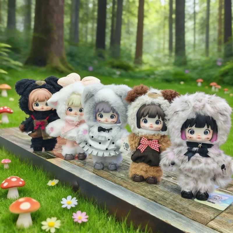 

Nommi Forest Kingdom Series Vinyl Blind Box Toys Kawaii Action Mystery Figure Jointed Movable Doll Home Ornament Birthday Gifts