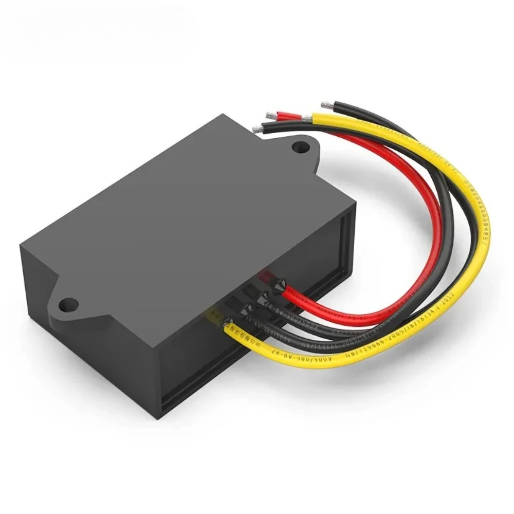Car 9-36V to 12V 13.8V 15V 19V 20V 24V 1A-8A Voltage Regulator DC to DC Buck-Boost Power Supply Stabilizer Module Waterproof