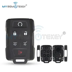 Remtekey – coque de clé intelligente 2015 2016 2017, pour Cadillac Escalade Chevrolet Silverado Suburban Tahoe GMC Yukon 13577766 M3N-32337100