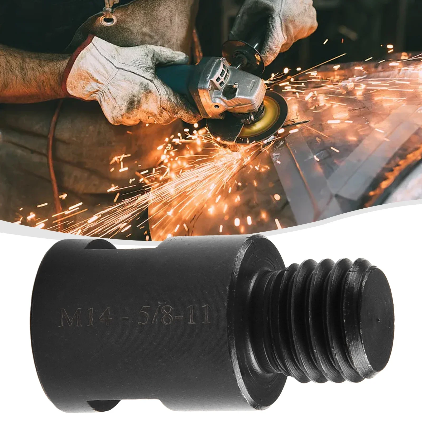 Imagem -04 - Angle Grinder Adapter Converter Conector de Interface Parafuso Rod Porcas tipo de Slotting M10 811 100 tipo 125