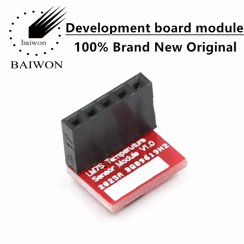 LM75A high-precision temperature sensor development board module, high-speed I2C interface LM75A module