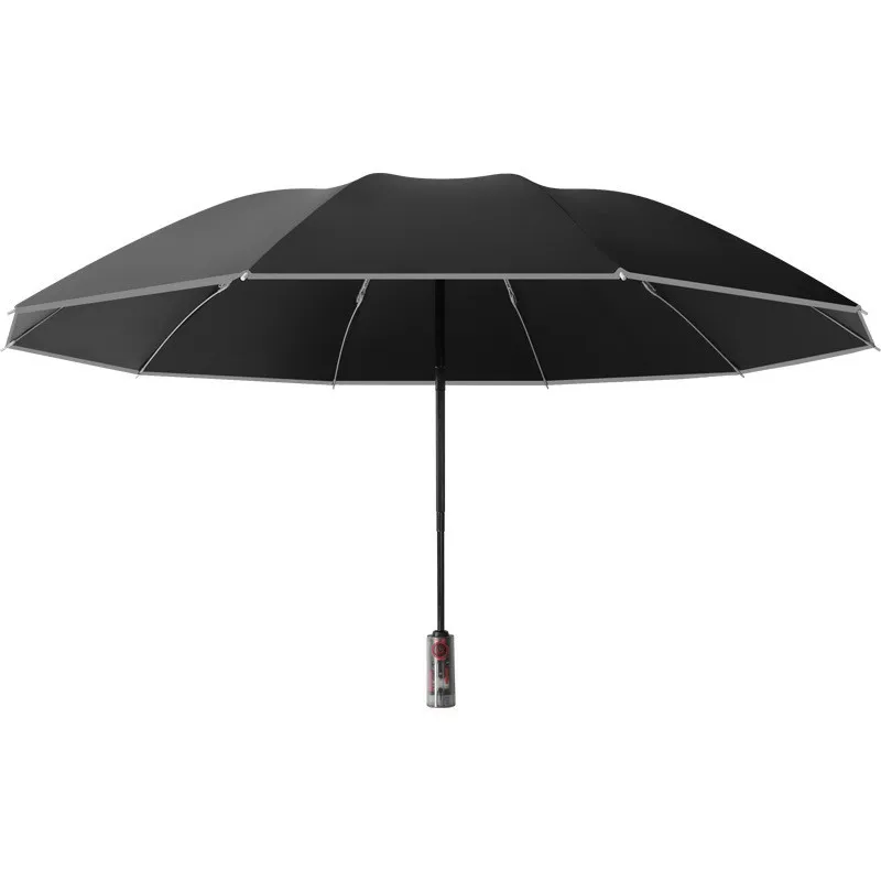 High end ten bone automatic reverse sun and rain dual-purpose folding sun umbrella for sun protection and shading