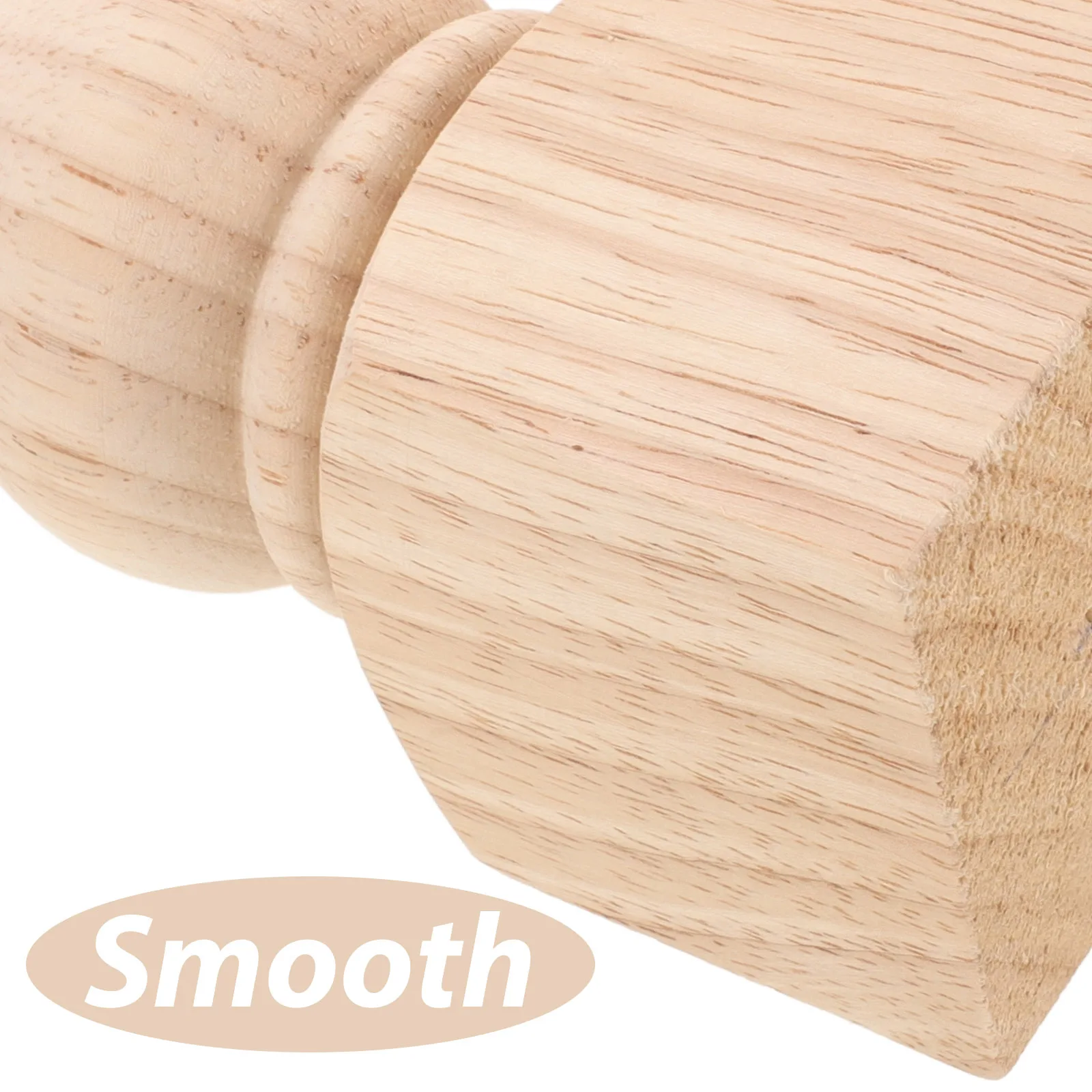 

Wooden Furniture Feet 10.5x8cm Solid Wood Legs for Chairs Tables Cabinets Decorative Desk Bed Sofa Replacement