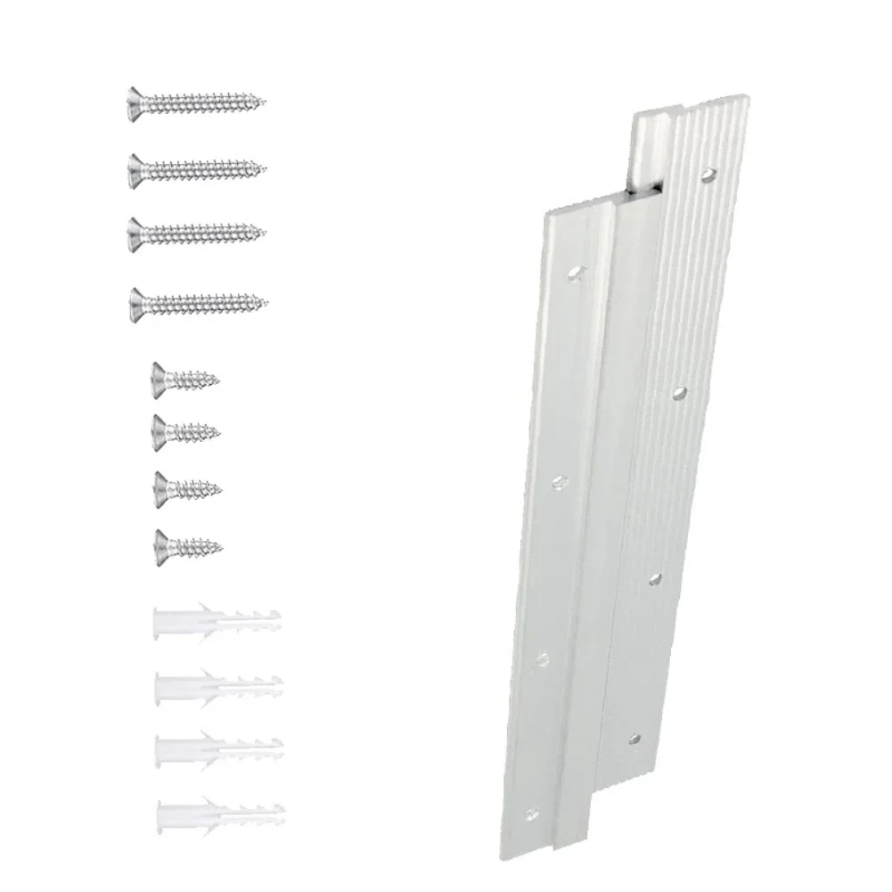 12 Inch Aluminum For French Cleat Picture Hanger Z Bracket Mirror Hanging Kit With Screws For Wall Art Panels Shelves Cabinet Ha