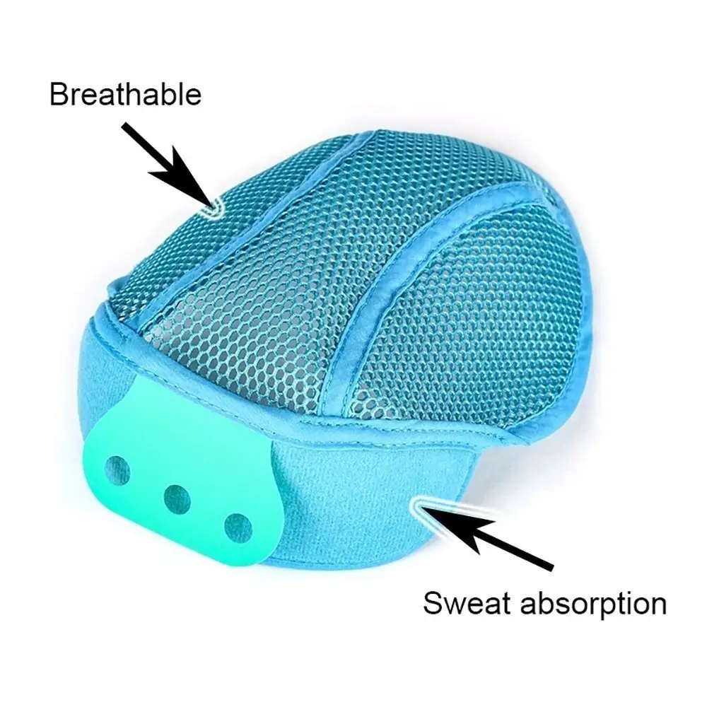 Blue Helmet Hard Hat Liner Breathable Mesh Sweat Band Insert Liner Sweat-absorbing Ventilation Air Mesh Liner Pad Adult