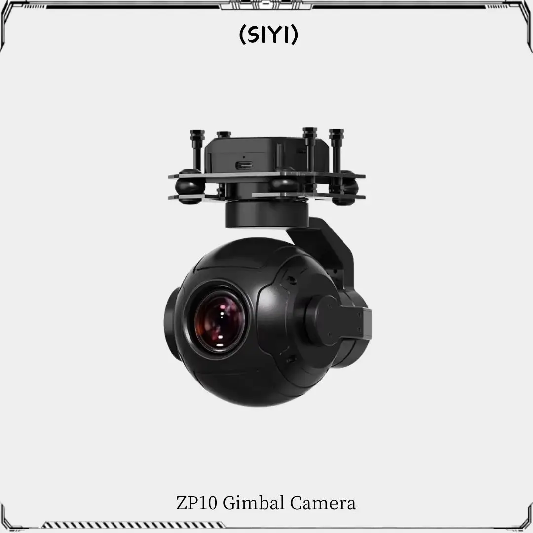 SIYI New ZR10 Gimbal Camera 3-Axis Stabilizer 2K 4MP 30X Hybrid Zoom HDR Starlight Night Vision Lightweight For Drone Quadcopter