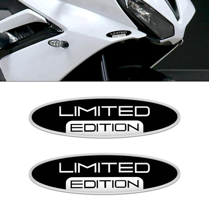 

3D универсальные мотоциклетные наклейки с ограниченным тиражом черно-белой патте для Bonneville T100 T120 Daytona660 Street TwinT100