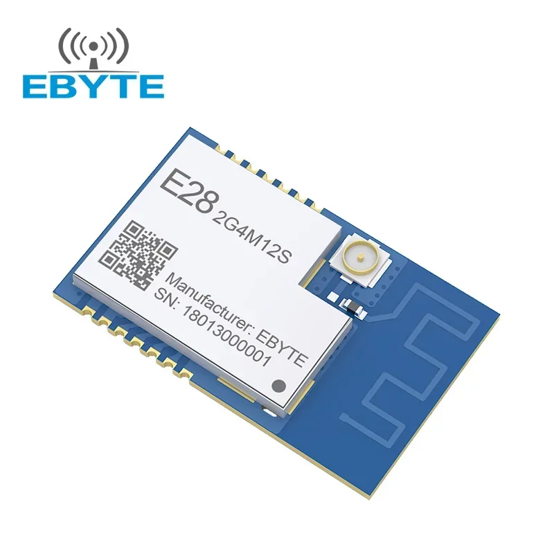 SX1281 LoRa Wireless Bluetooth Module 2.4GHz Long Range EBYTE E28-2G4M12S FLRC GFSK Low Power Consumption IPEX PCB Antenna