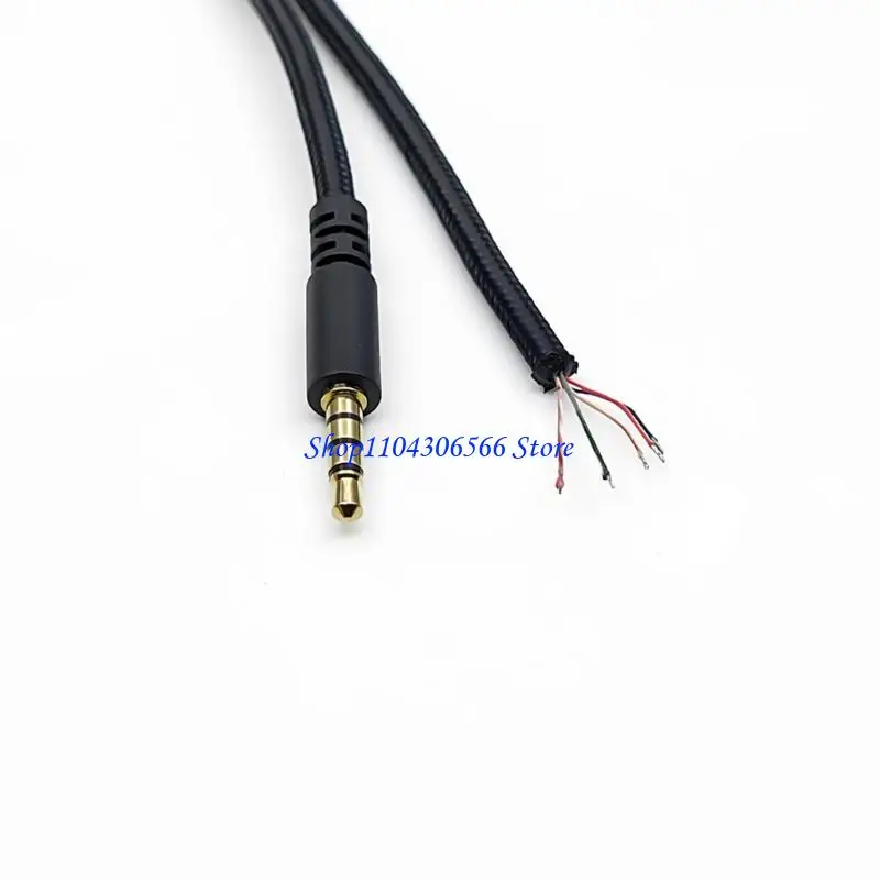 02DD 3.5mm Auditory Cable Featuring Quality Conductors for Cloud 2 Corded