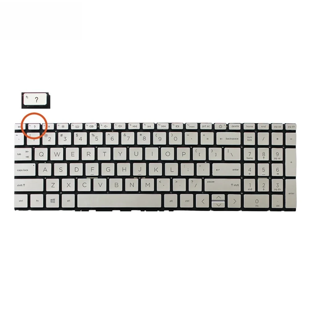 For Pavilion 15-EG EH TPN-Q246 Q245 X360 15-ER alternate keyboard